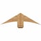 Ekena Millwork Bellingham Timber Gable Bracket, Western Red Cedar, 36"W x 10"H x 3 1/2"D x 5 1/2"F, 7/12 Pitch GBW036X10X0406BEL00SWR - alternate 1